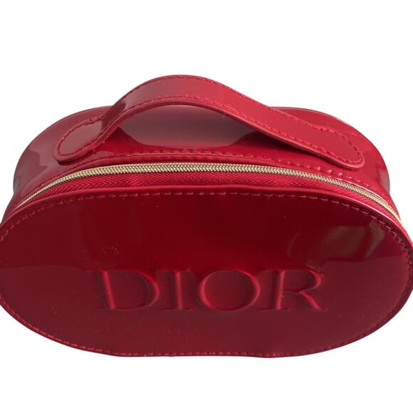 Dior Red Cosmetic Bag - NEW with BOX